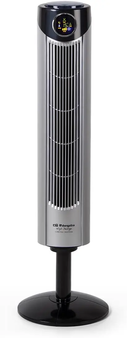 Orbegozo TWM 1015 - Ventilateur colonne ionique, télécommande, 3