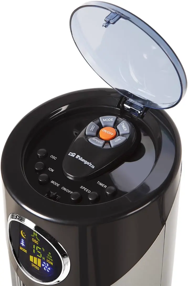 Orbegozo TWM 1015 - Ventilateur colonne ionique, télécommande, 3 vue 6