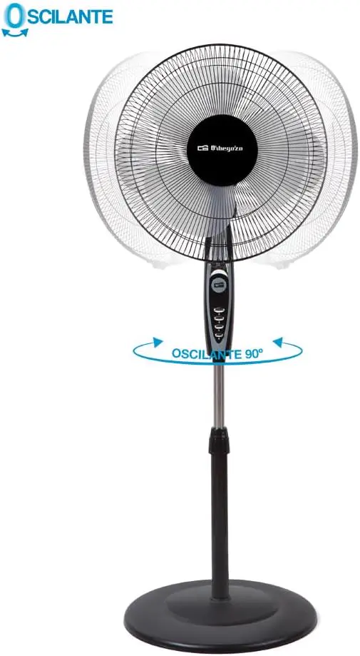 Orbegozo Sf 0148 - Ventilateur sur pied oscillant, 3 niveaux de vue 5