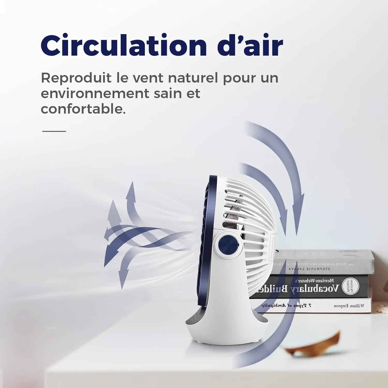 OCOOPA Ventilateur Silencieux Portable Mini Puissant - 3 vue 2