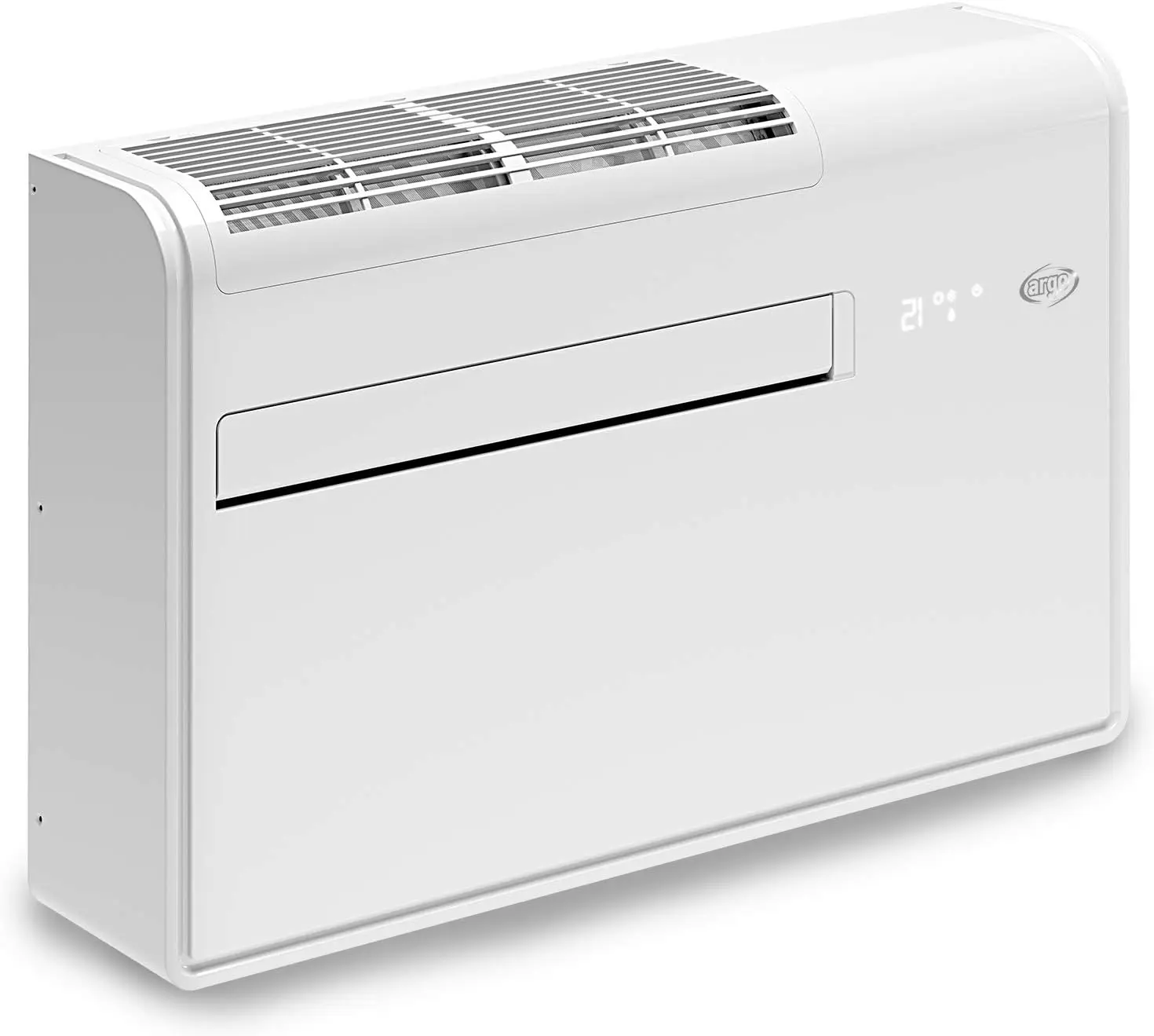 ARGO APOLLO 12 HP Climatiseur sans unité externe 2,35 kW Pompe à chaleur R32 Blanc | Inverter R32 avec Pompe à Chaleur et WiFi Intégré, Clim Mural Silencieux Slim 20 cm