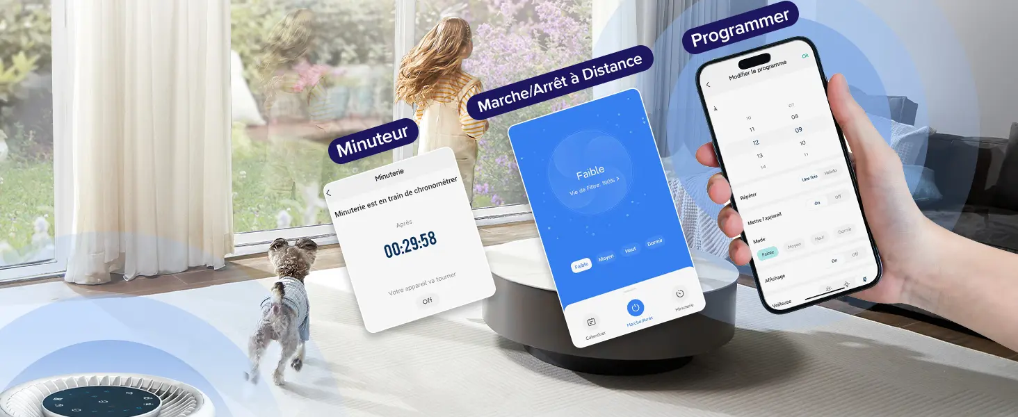 LEVOIT Purificateur d'Air Chambre Silencieux, Élimine 99.97% des — contenu détaillé 4