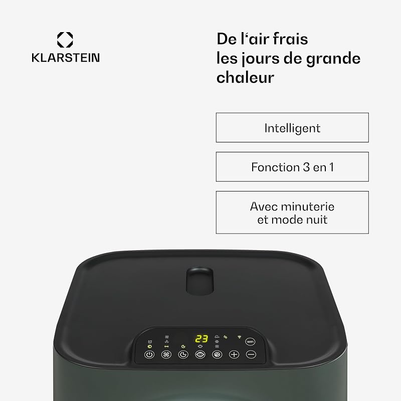Climatiseur 12000 BTU COMFEE - Kit CF-CFW12A - Blanc vue 2