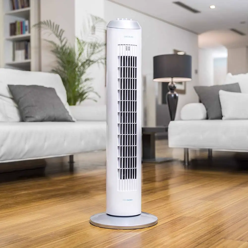 Cecotec Ventilateur Tour avec Minuterie EnergySilence 8090 vue 2