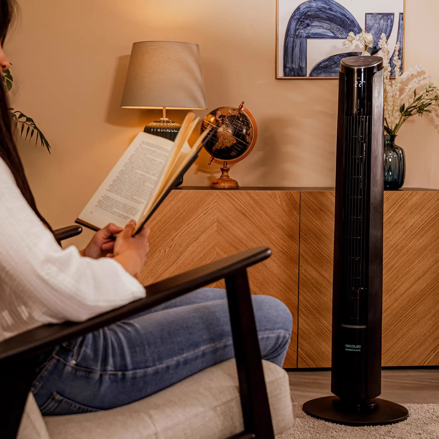 Cecotec - Ventilateur de Colonne EnergySilence 9250 Skyline vue 10
