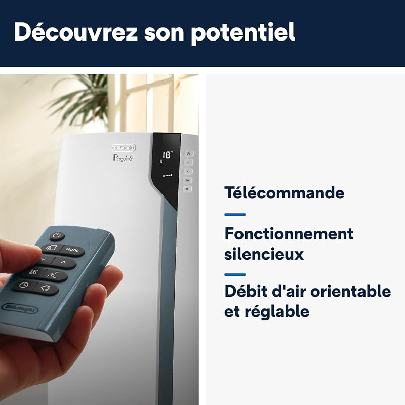 De'Longhi Pinguino Extreme Clim Mobile, pour Pièces jusqu'à vue 6