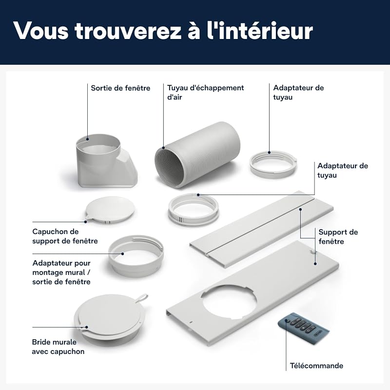 De'Longhi Pinguino Extreme Clim Mobile, pour Pièces jusqu'à vue 8