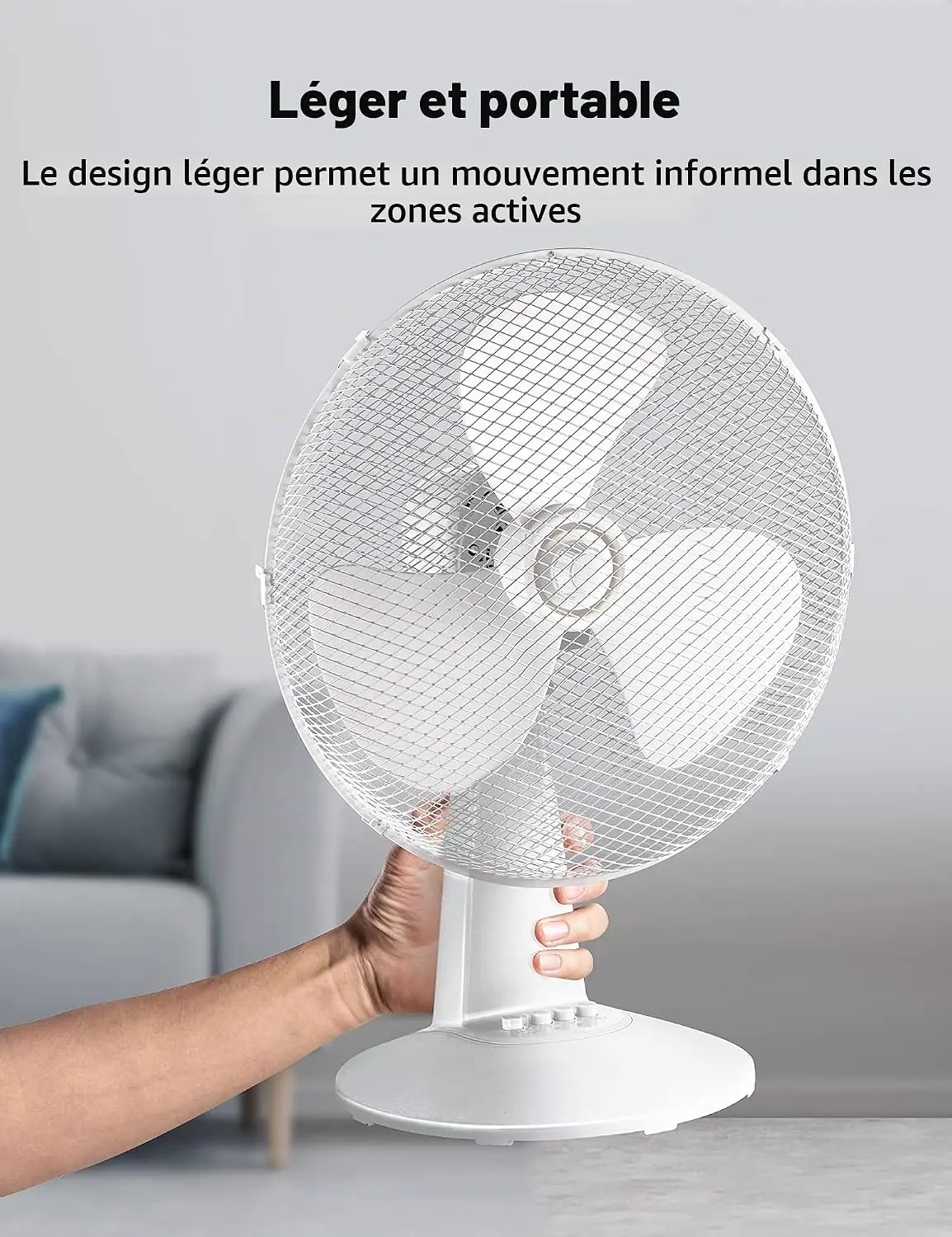 Midea FT40-21M Ventilateur de table 40 W Diamètre 40 cm vue 7