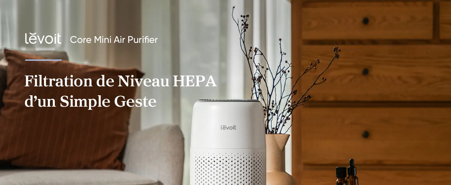 LEVOIT Purificateur d'Air Chambre, Filtration Efficace contre — contenu détaillé 1