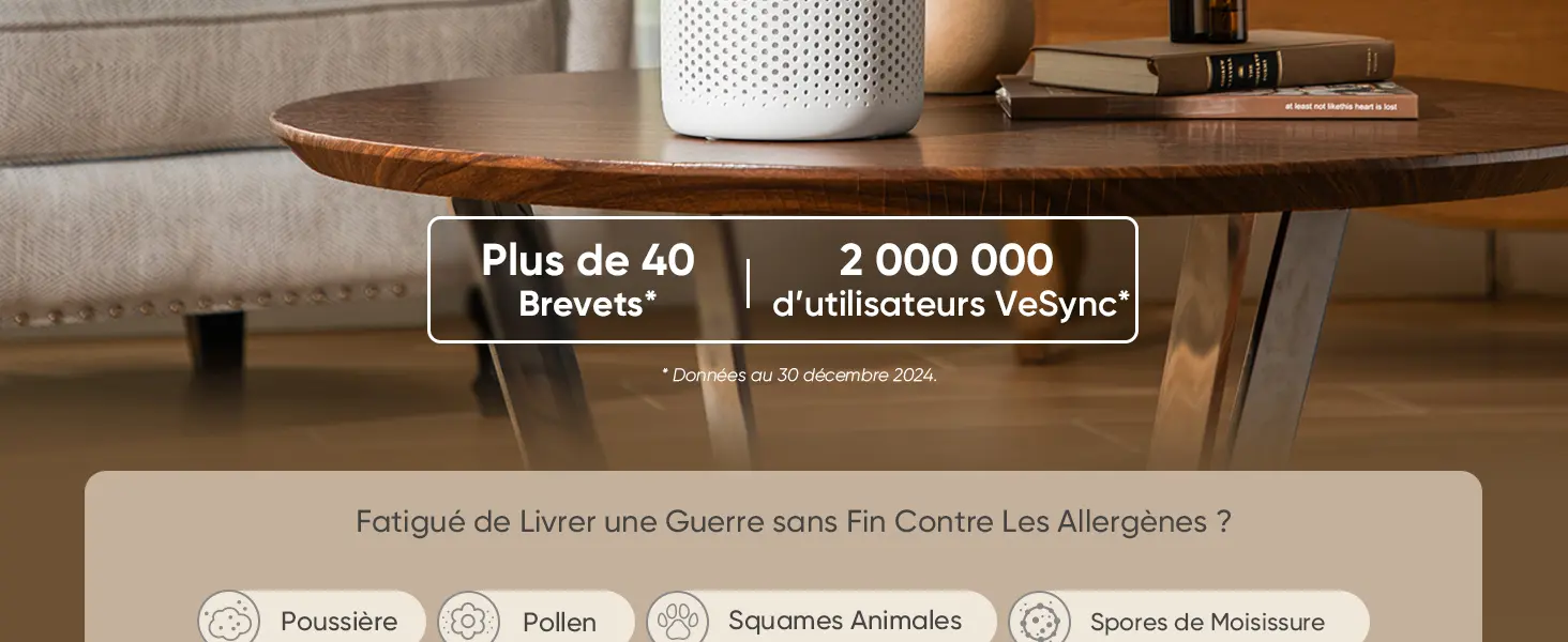 LEVOIT Purificateur d'Air Chambre, Filtration Efficace contre — contenu détaillé 2