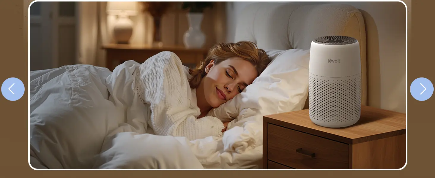 LEVOIT Purificateur d'Air Chambre, Filtration Efficace contre — contenu détaillé 4