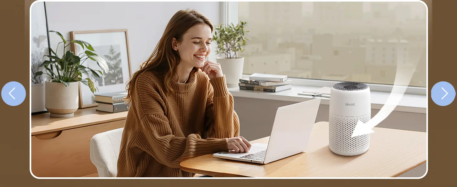 LEVOIT Purificateur d'Air Chambre, Filtration Efficace contre — contenu détaillé 6