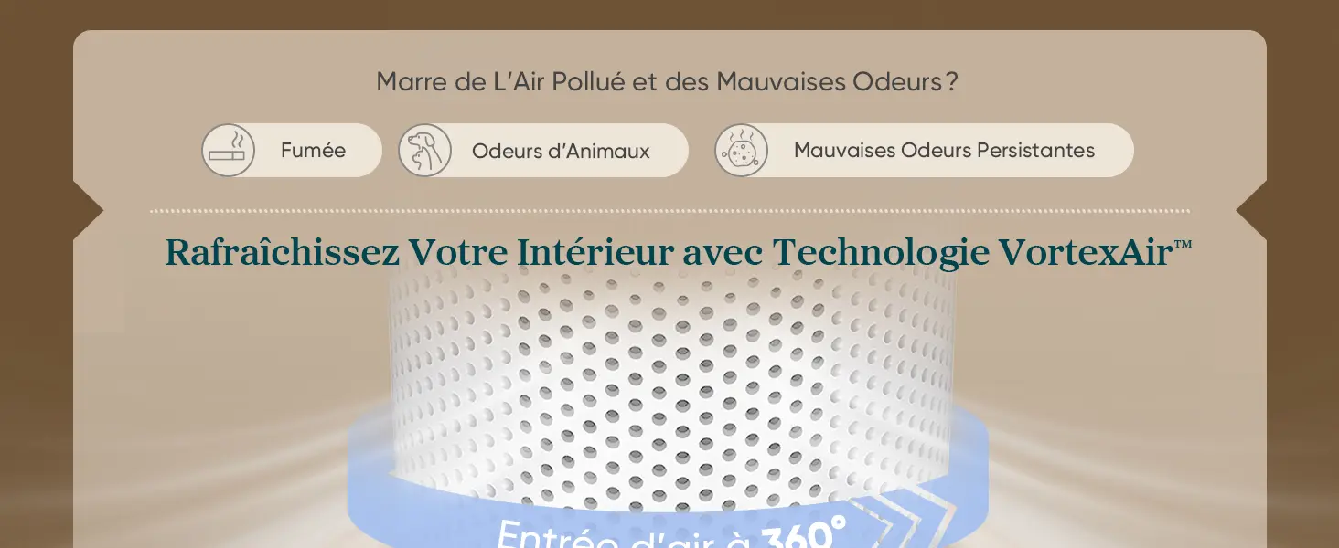 LEVOIT Purificateur d'Air Chambre, Filtration Efficace contre — contenu détaillé 8
