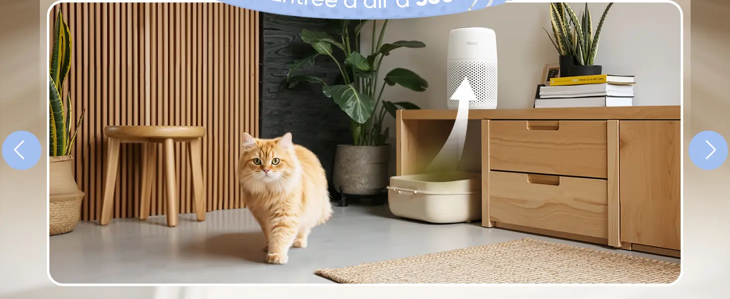 LEVOIT Purificateur d'Air Chambre, Filtration Efficace contre — contenu détaillé 10