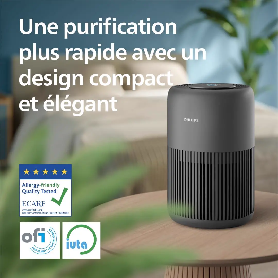 PHILIPS Purificateur d'air série 900 - HEPA NanoProtect + filtre vue 4