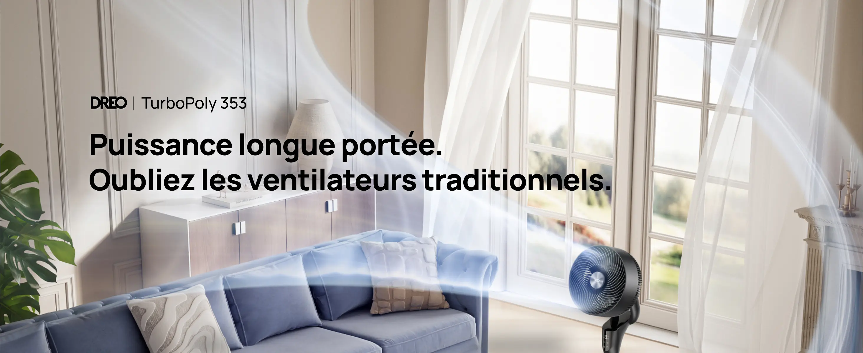 DREO Ventilateur sur Pied Silencieux pour Chambre [Amélioré], — contenu détaillé 1