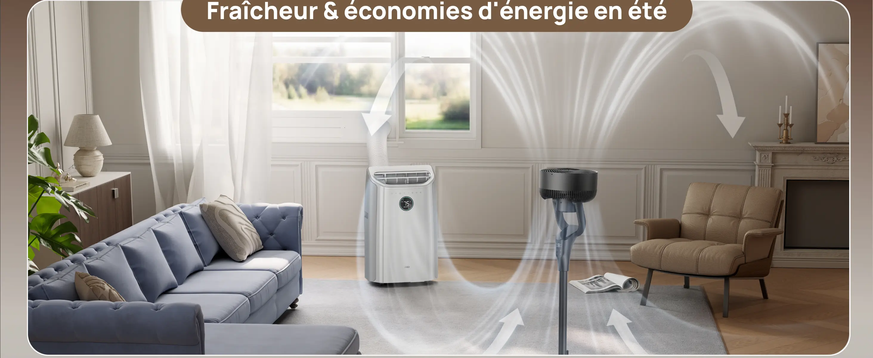 DREO Ventilateur sur Pied Silencieux pour Chambre [Amélioré], — contenu détaillé 5