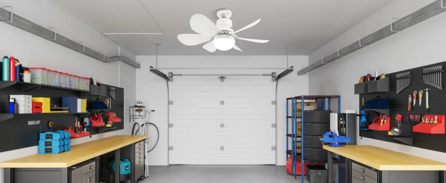 Ventilateur de Plafond avec Lumière et Telecommande,30W Lampe — contenu détaillé 10
