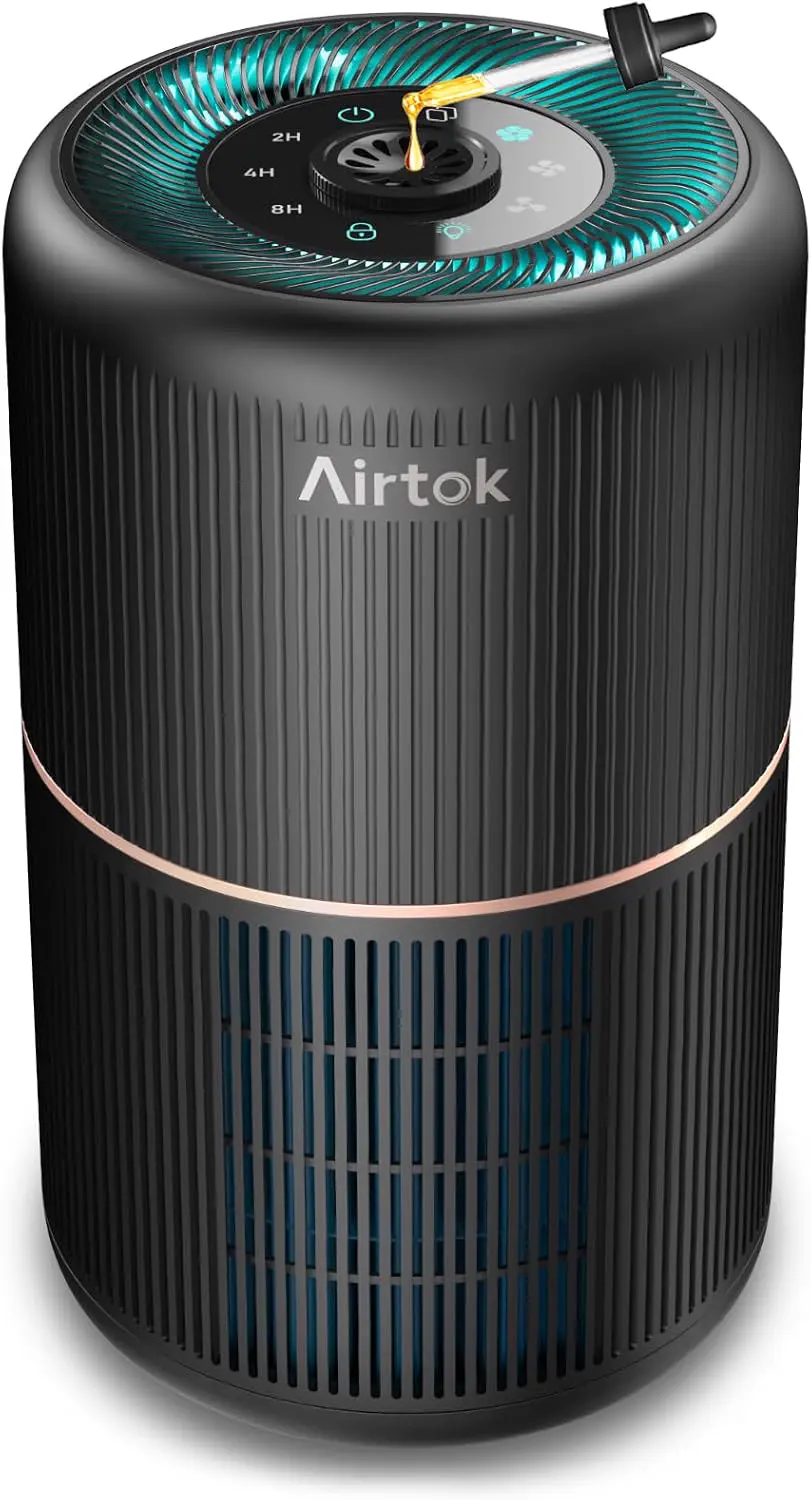 AIRTOK Purificateur d'Air, H13 HEPA Purificateur éliminant