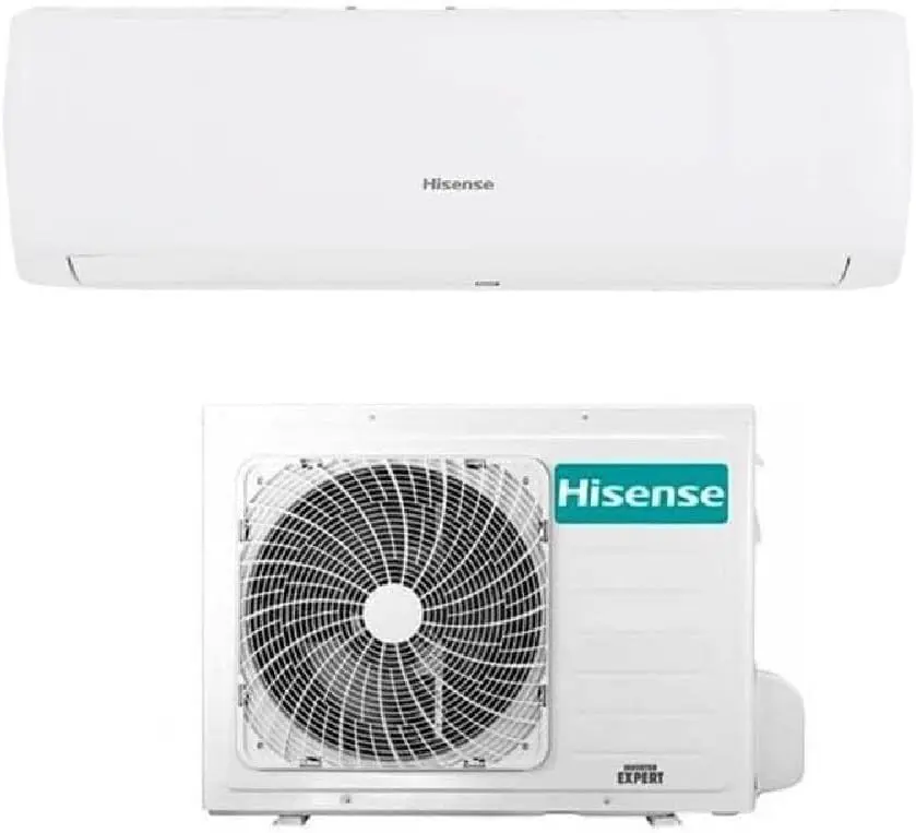 Hisense Climatiseur d’air avec pompe à chaleur inverter R32 A++