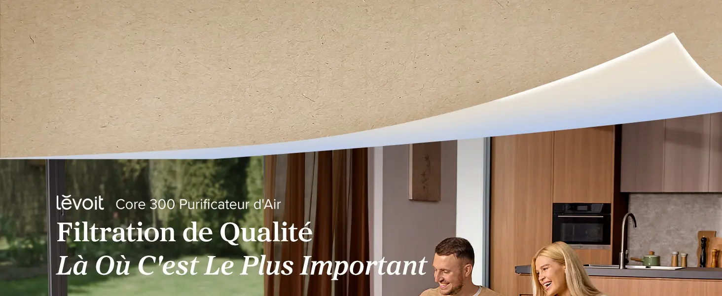 LEVOIT Purificateur d'Air Masion avec HEPA Filtre, CADR 187m³/h, — contenu détaillé 1