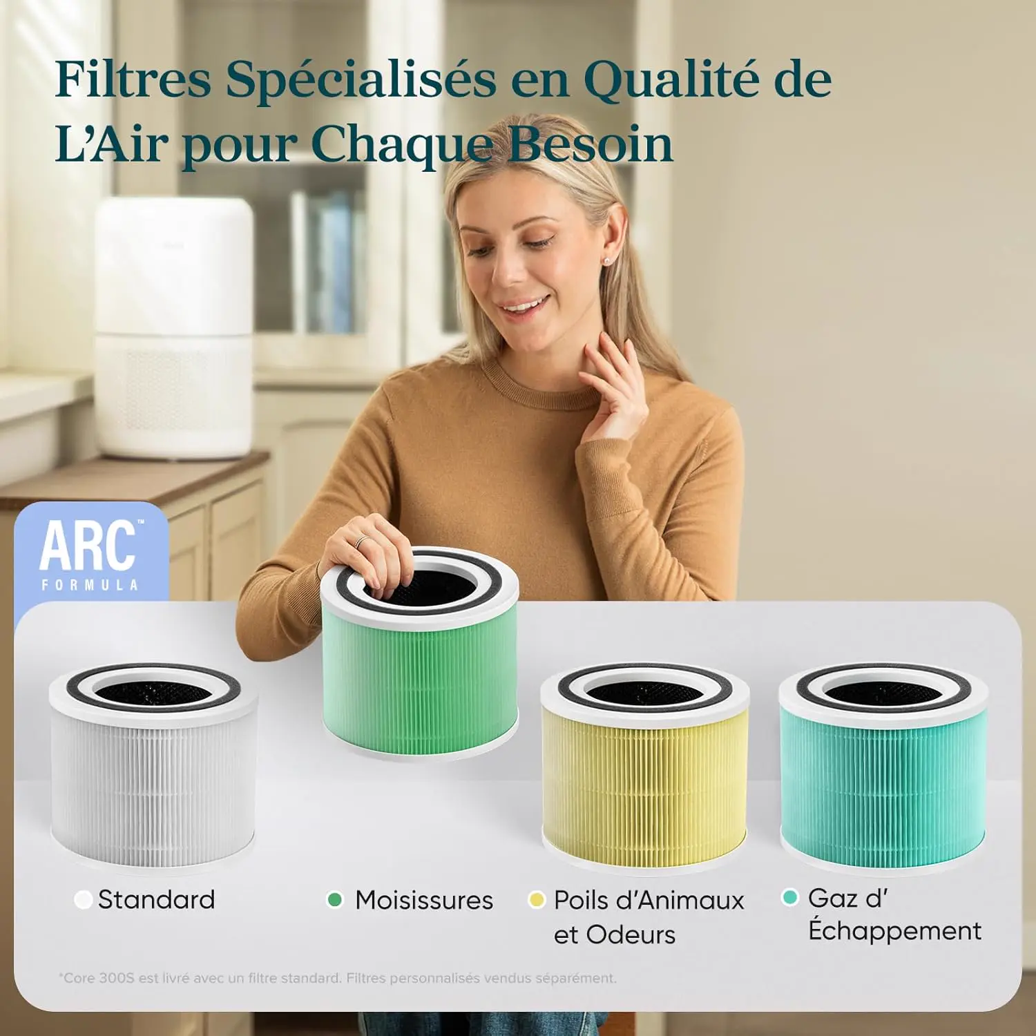 LEVOIT Purificateur d'Air HEPA Intelligent contre Allergie vue 8