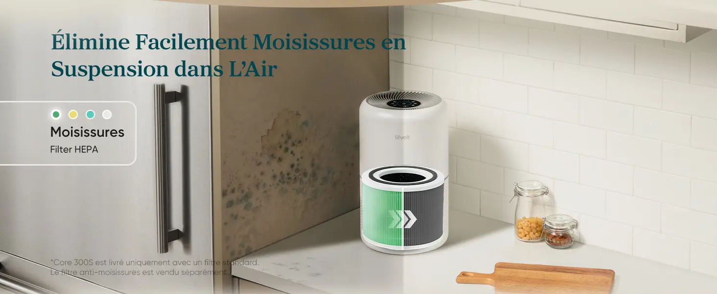 LEVOIT Purificateur d'Air HEPA Intelligent contre Allergie — contenu détaillé 5