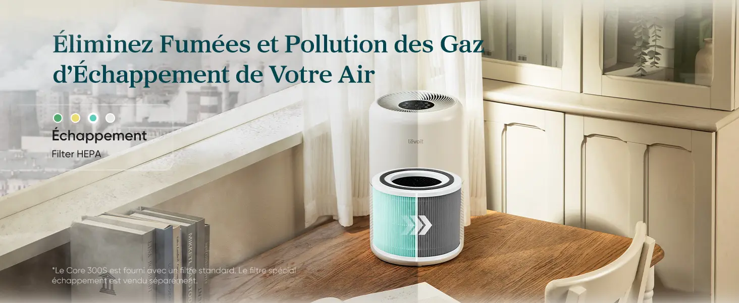 LEVOIT Purificateur d'Air HEPA Intelligent contre Allergie — contenu détaillé 7