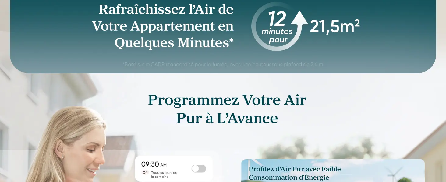 LEVOIT Purificateur d'Air HEPA Intelligent contre Allergie — contenu détaillé 9