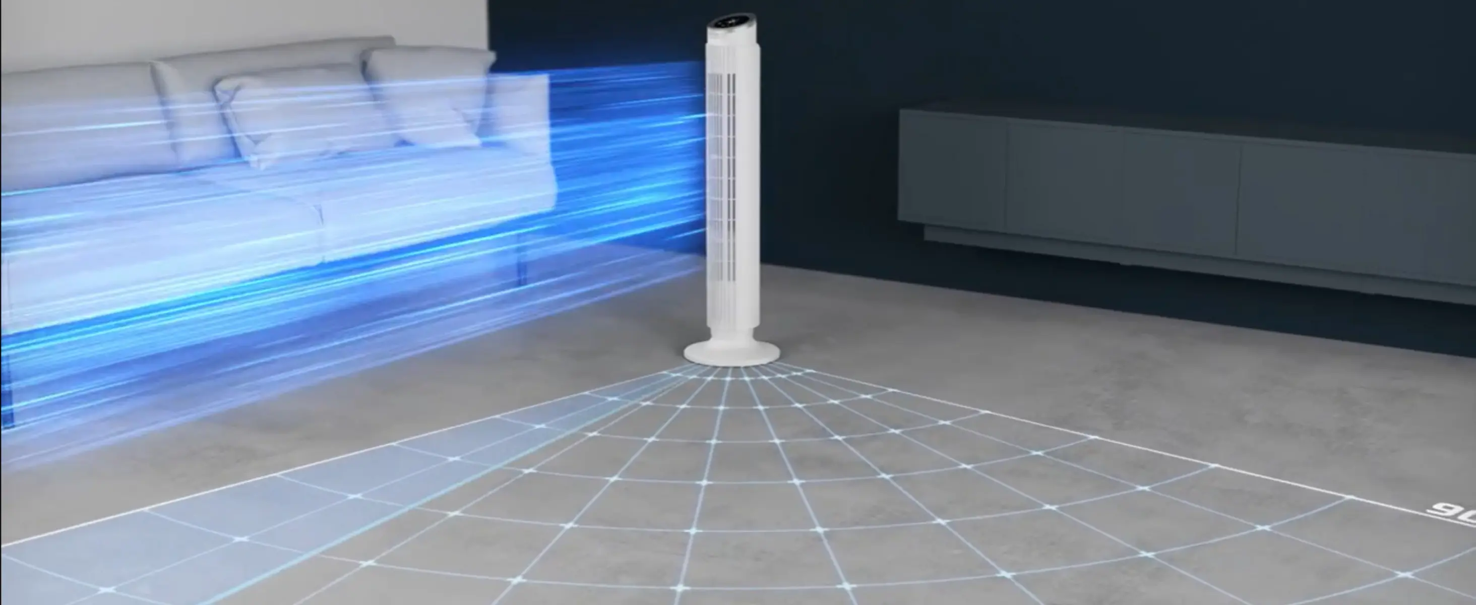 Rowenta Eole Silence Force Ventilateur Colonne, 1900 m³/h, — contenu détaillé 7