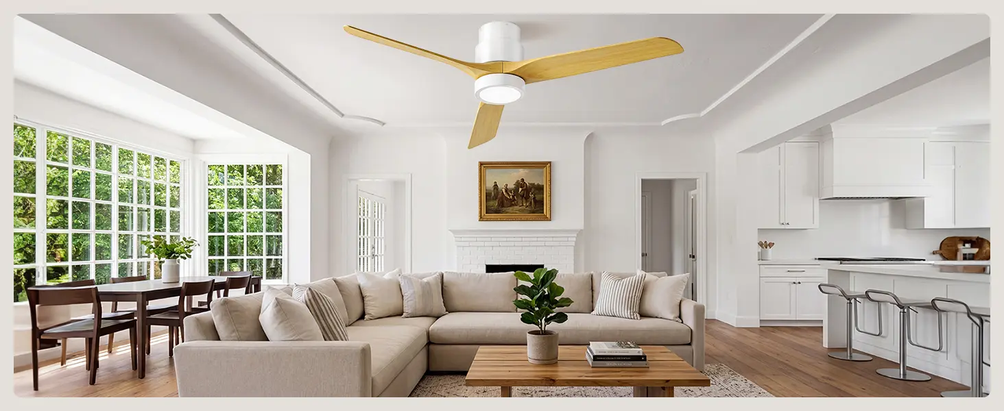 Ateroll Ventilateur Plafond Silencieux, Ventilo Plafond Avec — contenu détaillé 10