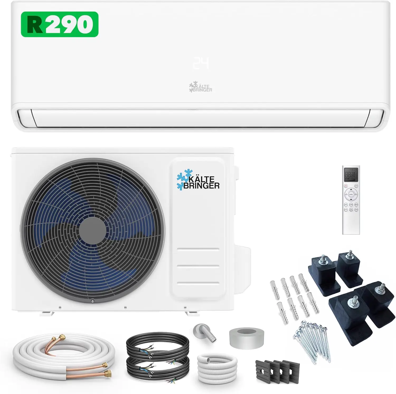 Kältebringer Climatiseur Split Réversible, 12000 BTU/h (3,7 kW),