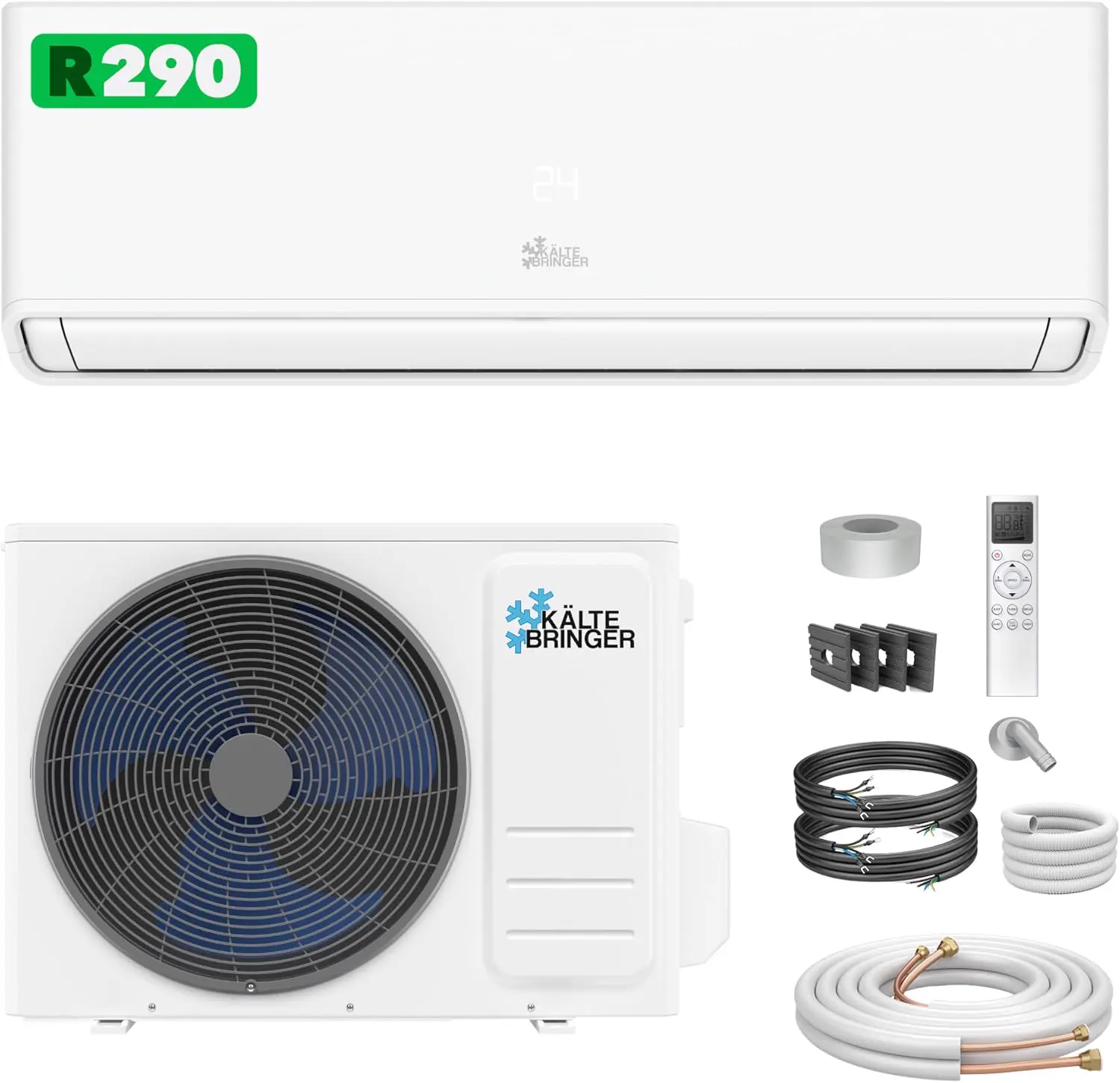 Kältebringer Climatiseur Split Réversible, 12000 BTU/h (3,7 kW),