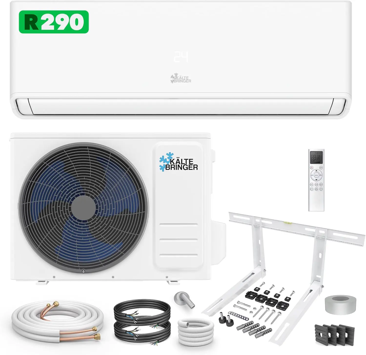 Kältebringer Climatiseur Split Réversible, 12000 BTU/h (3,7 kW),