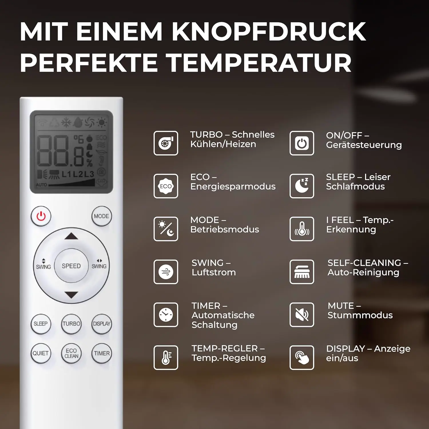 Kältebringer Climatiseur Split Réversible, 12000 BTU/h (3,7 kW), vue 6