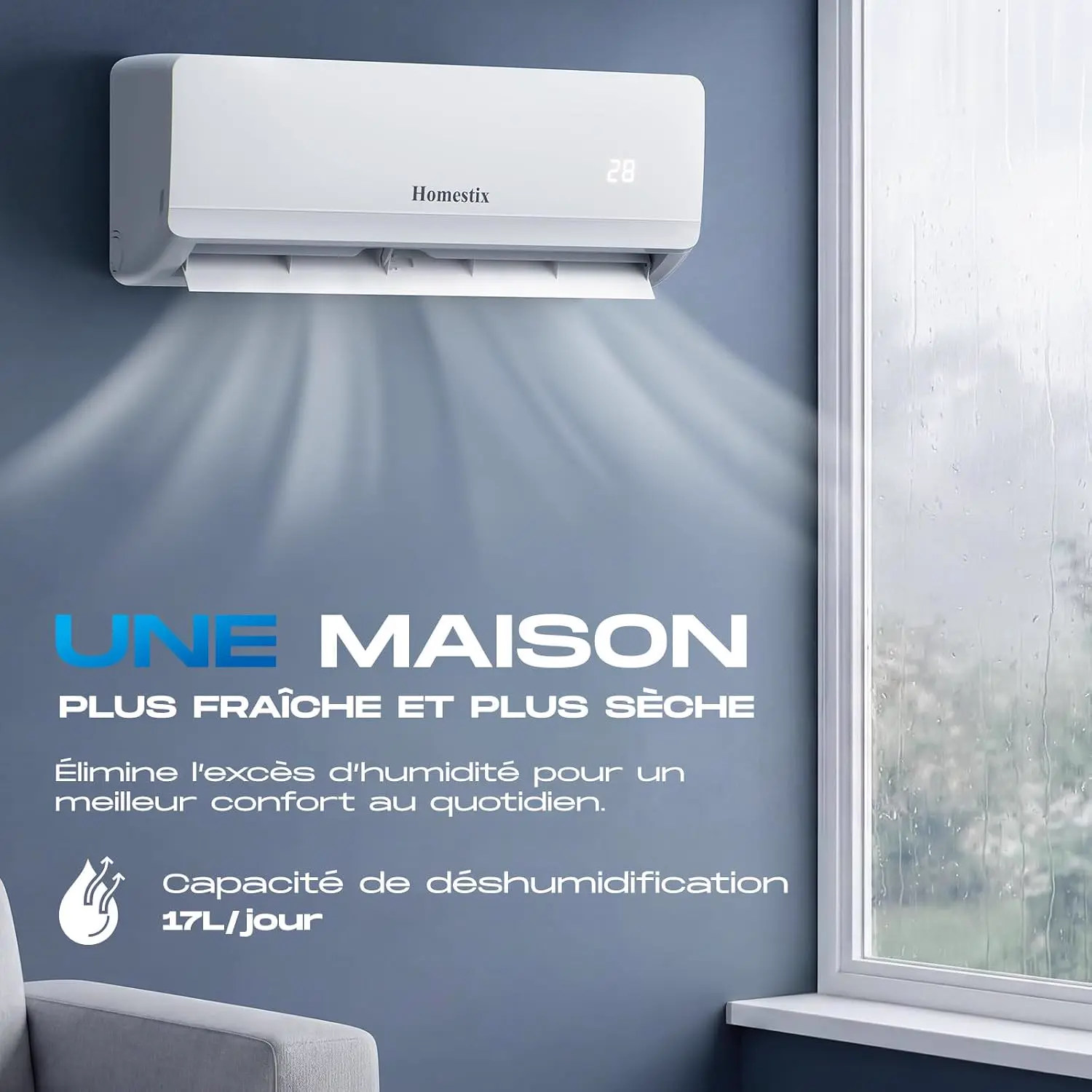 Produit Climatiseur Split Inverter 12000 BTU avec Pompe à Chal… vue 6