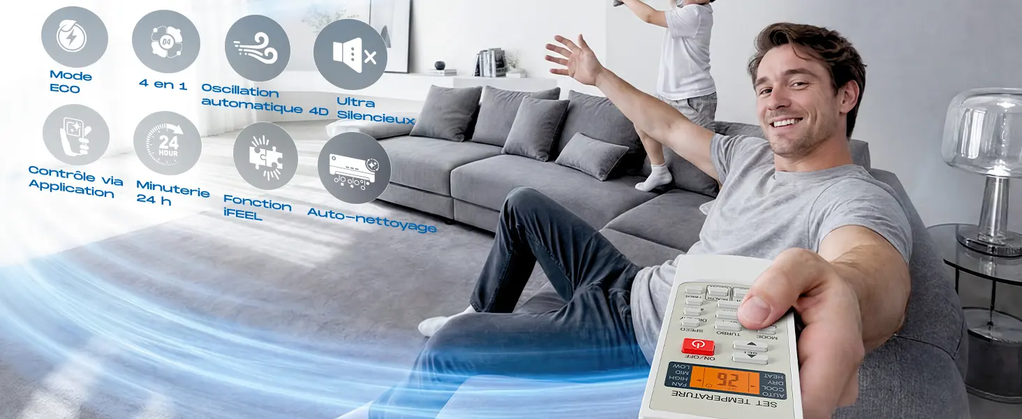 Produit Climatiseur Split Inverter 12000 BTU avec Pompe à Chal… — contenu détaillé 2