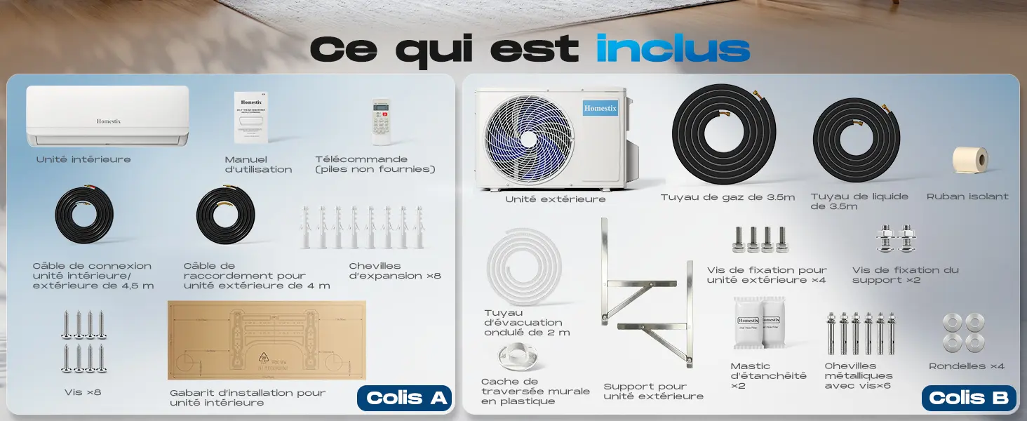 Produit Climatiseur Split Inverter 12000 BTU avec Pompe à Chal… — contenu détaillé 10