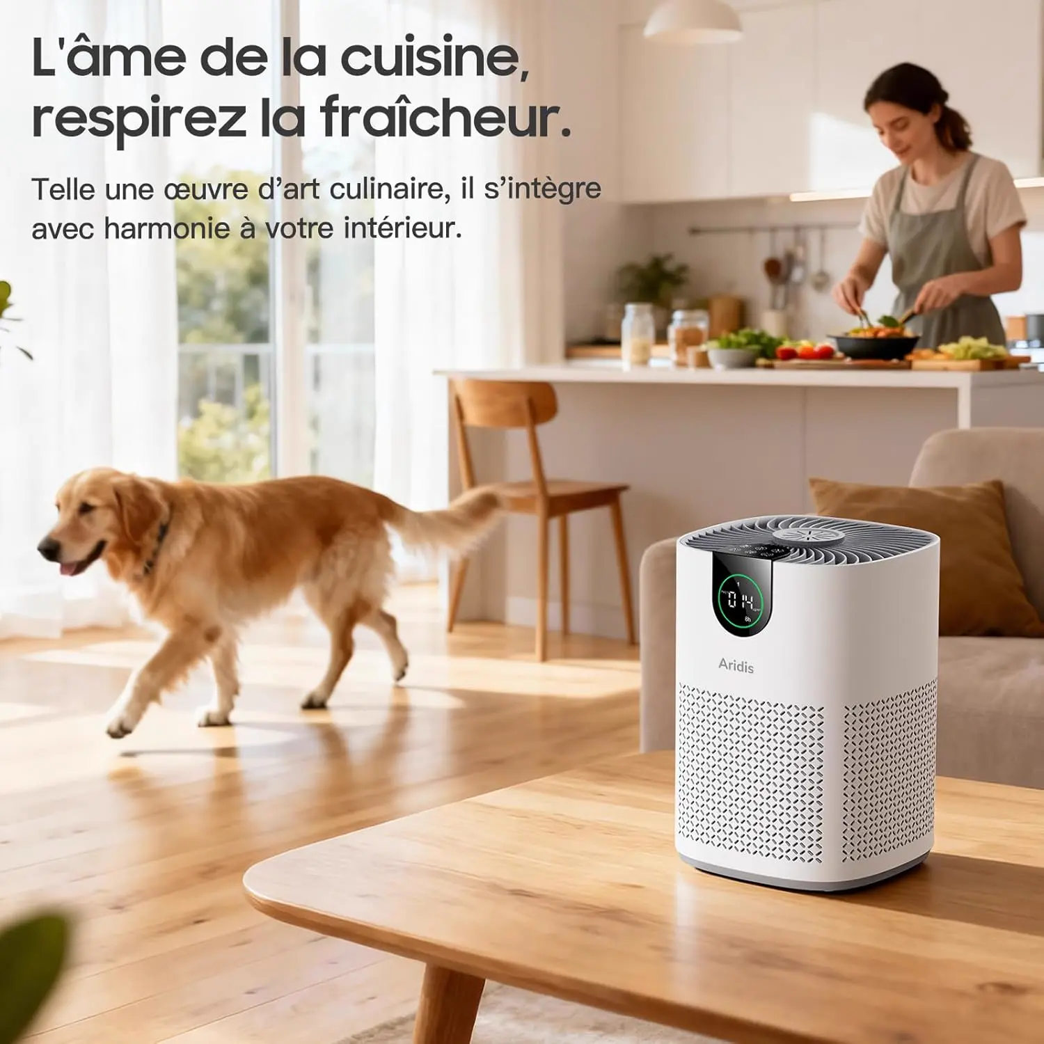 Purificateur d'Air Chambre - Air Purifier Hepa Efficace Contre vue 4