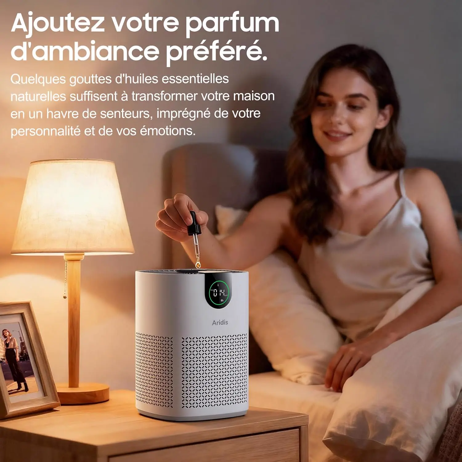 Purificateur d'Air Chambre - Air Purifier Hepa Efficace Contre vue 7