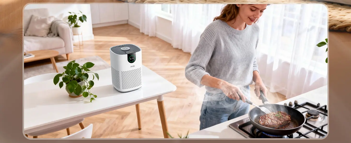 Purificateur d'Air Chambre - Air Purifier Hepa Efficace Contre — contenu détaillé 13