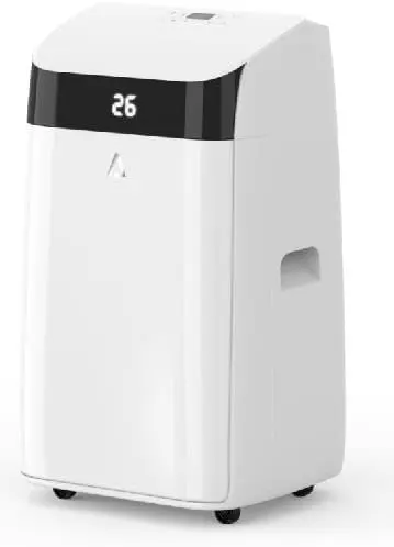 Climatiseur Mobile Silencieux 10000 BTU Climatiseur Portable sans Unité Extérieure,Écologique R290,Climatisation Mobile 4 Fonctions Refroidissement/Déshumidification/Ventilation/Suivi