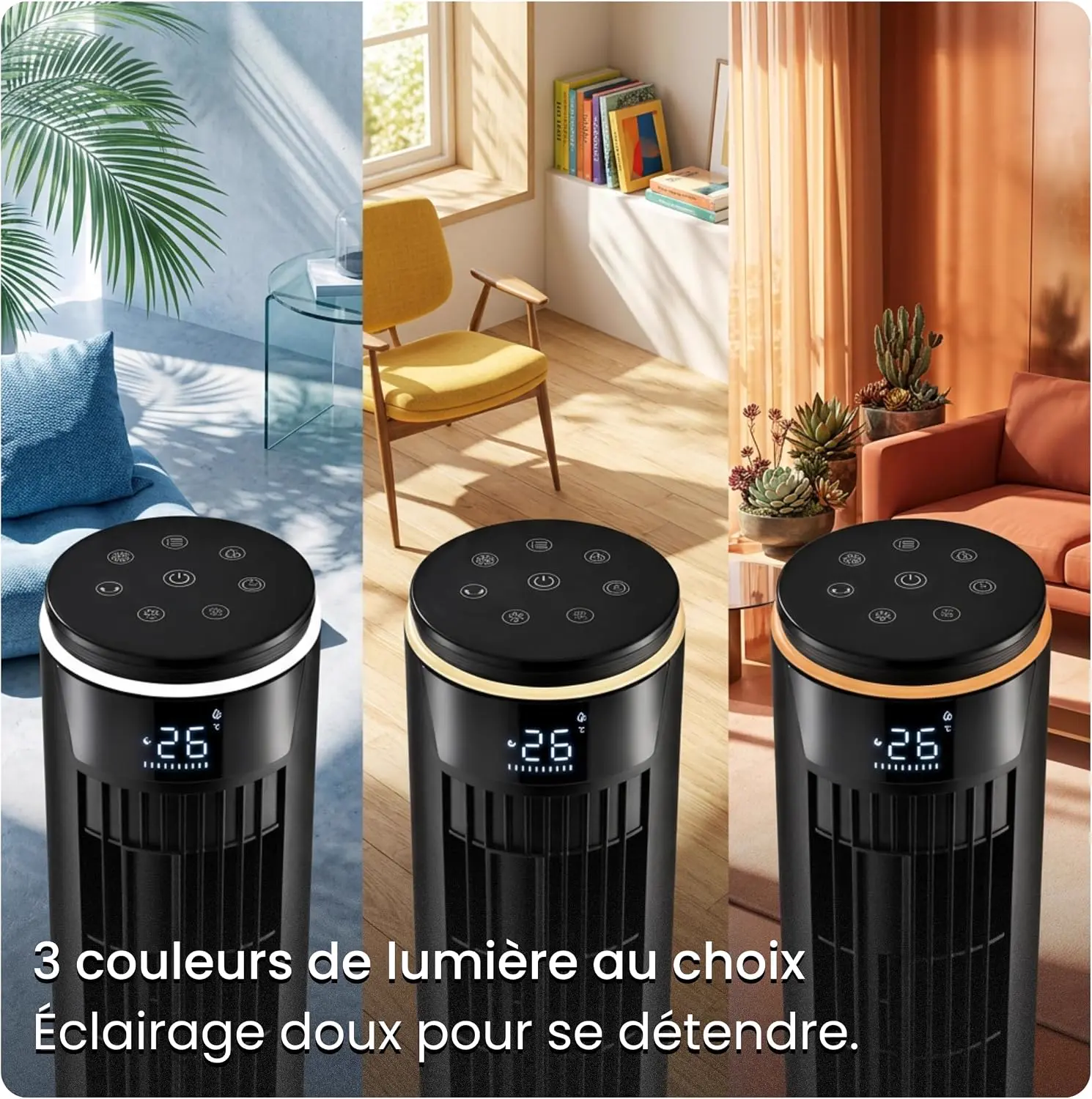 Ventilateur Colonne 107cm MIST WiFi, Tour Ventilateur vue 7