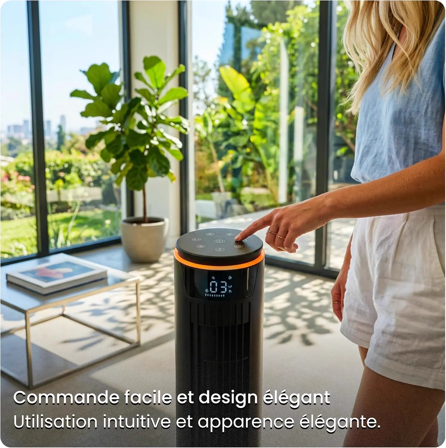 Ventilateur Colonne 107cm MIST WiFi, Tour Ventilateur vue 9