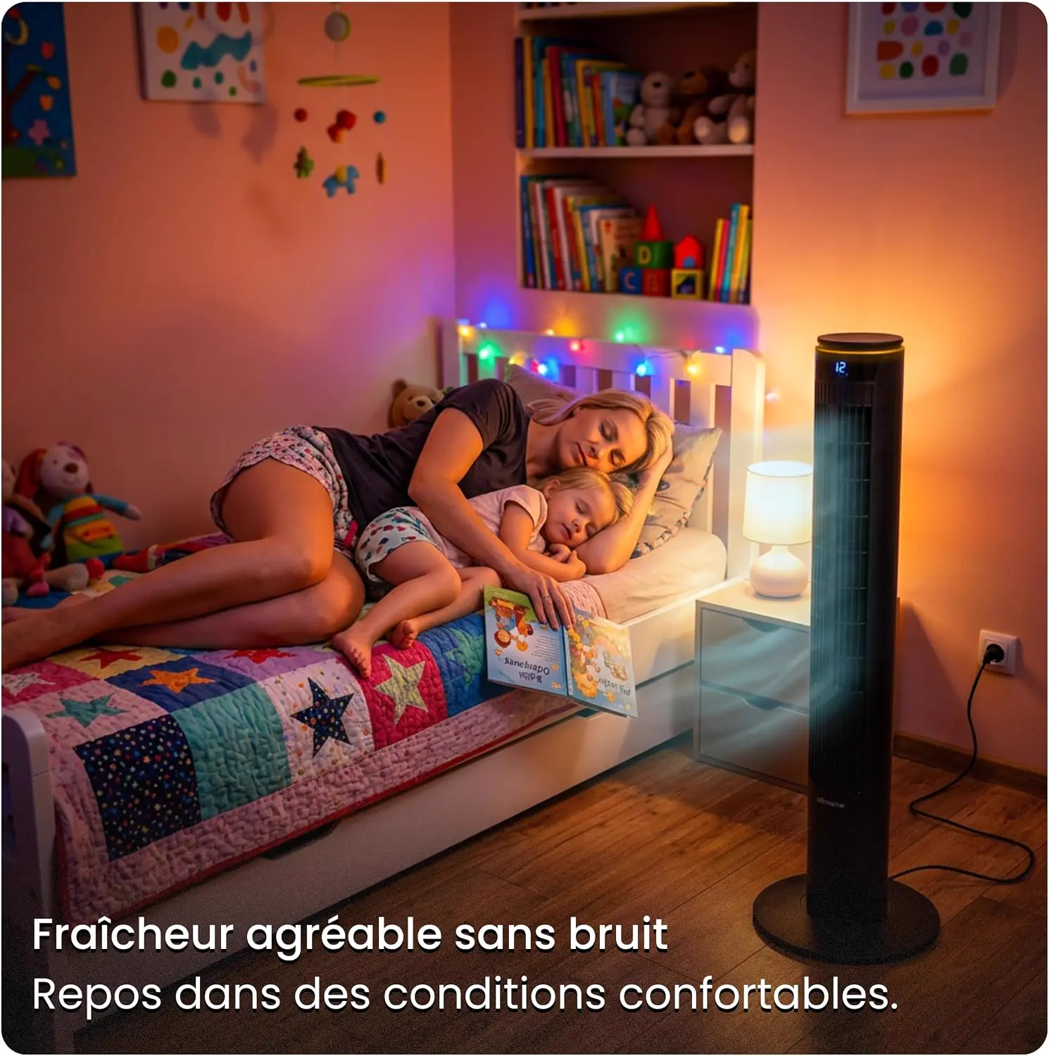 Ventilateur Colonne 107cm MIST WiFi, Tour Ventilateur vue 10