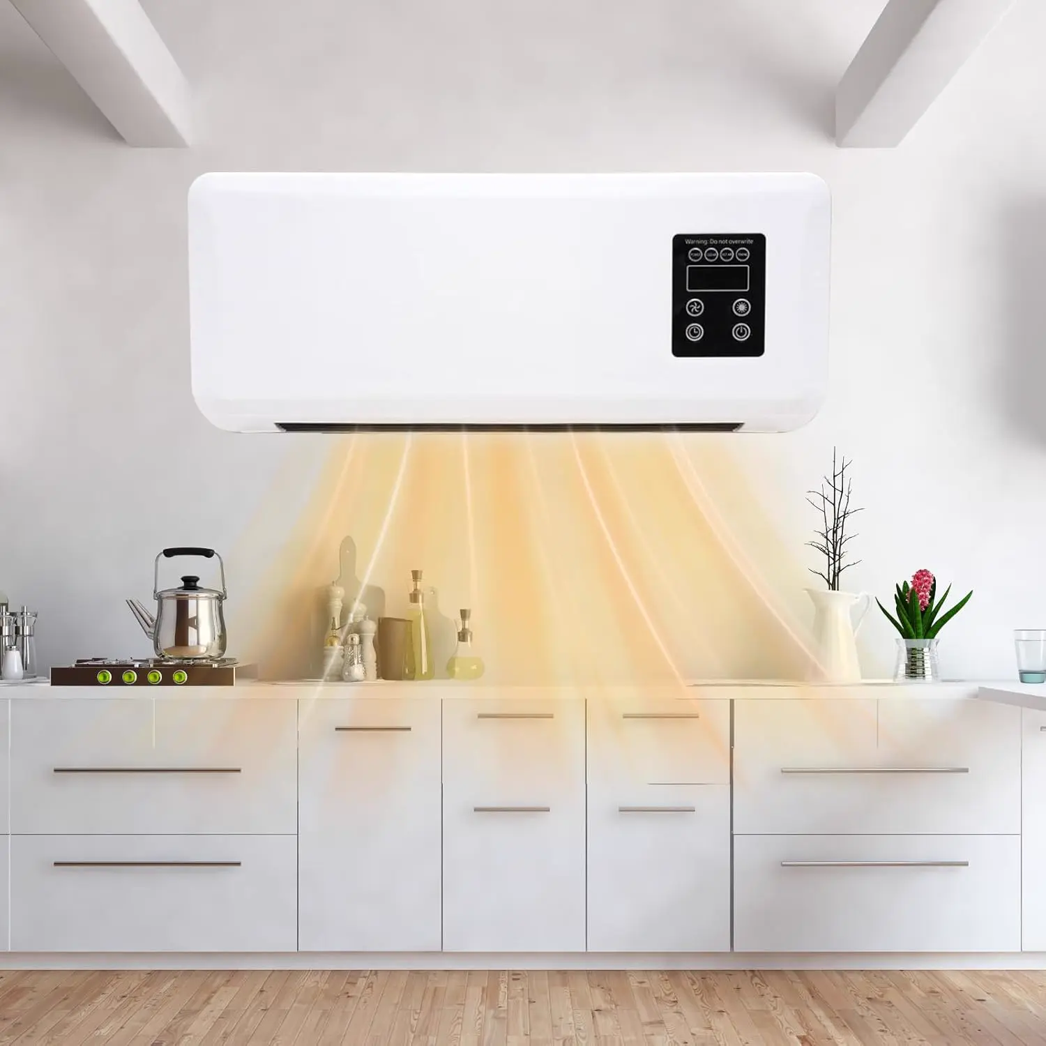 Ventilateur de Refroidissement Mural, Climatiseur Mobile sans vue 6