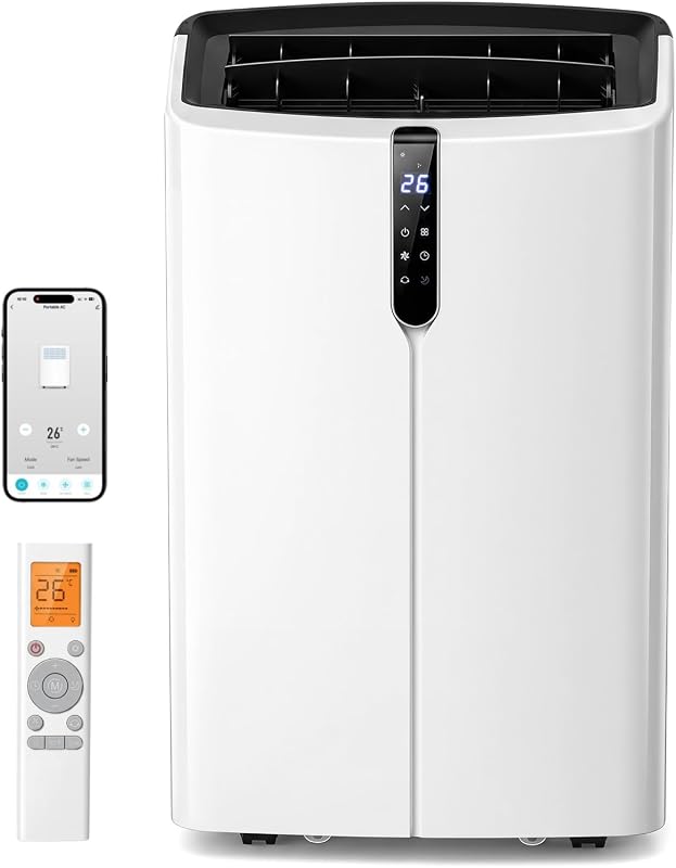 Climatiseur mobile LIFEZEAL 42 m² mode nuit vue 1