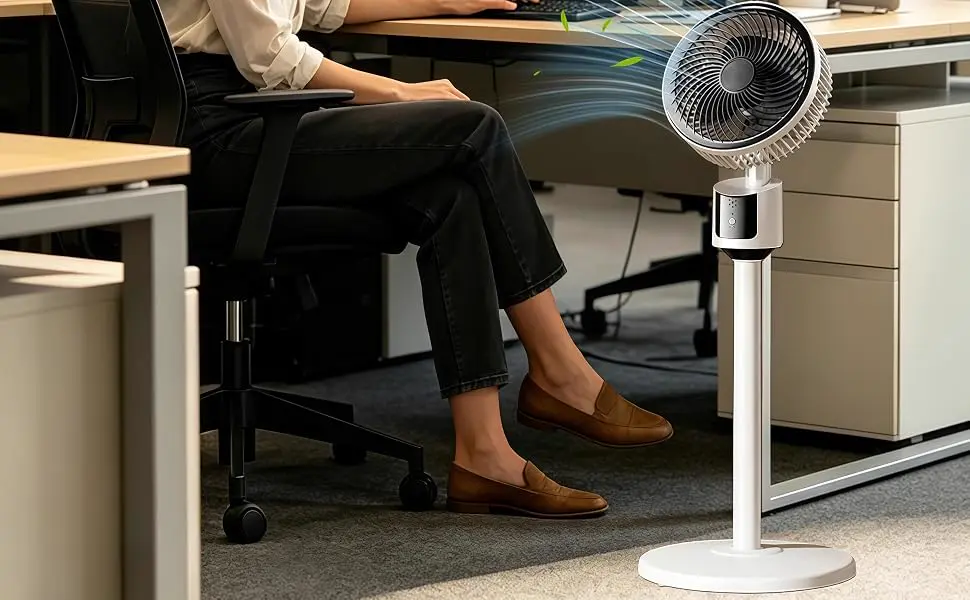 Ventilateurs Sur Pied Domestiques, Puissant Silencieux — contenu détaillé 4