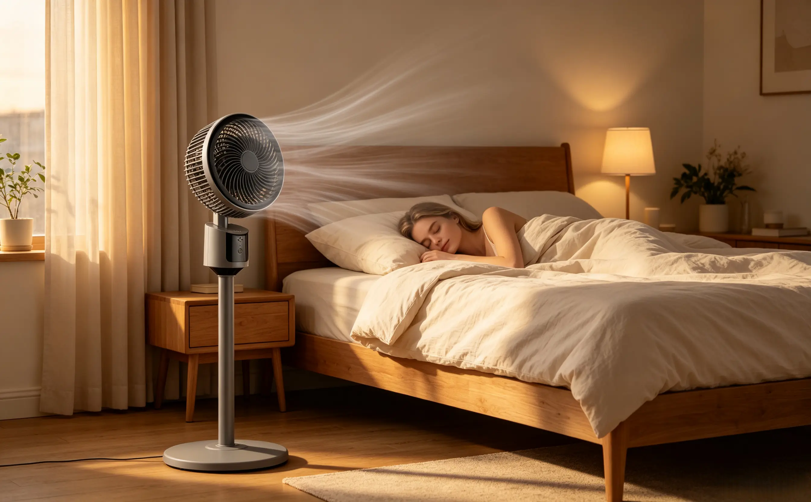 Ventilateurs sur Pied Domestiques, Puissant Silencieux — contenu détaillé 2