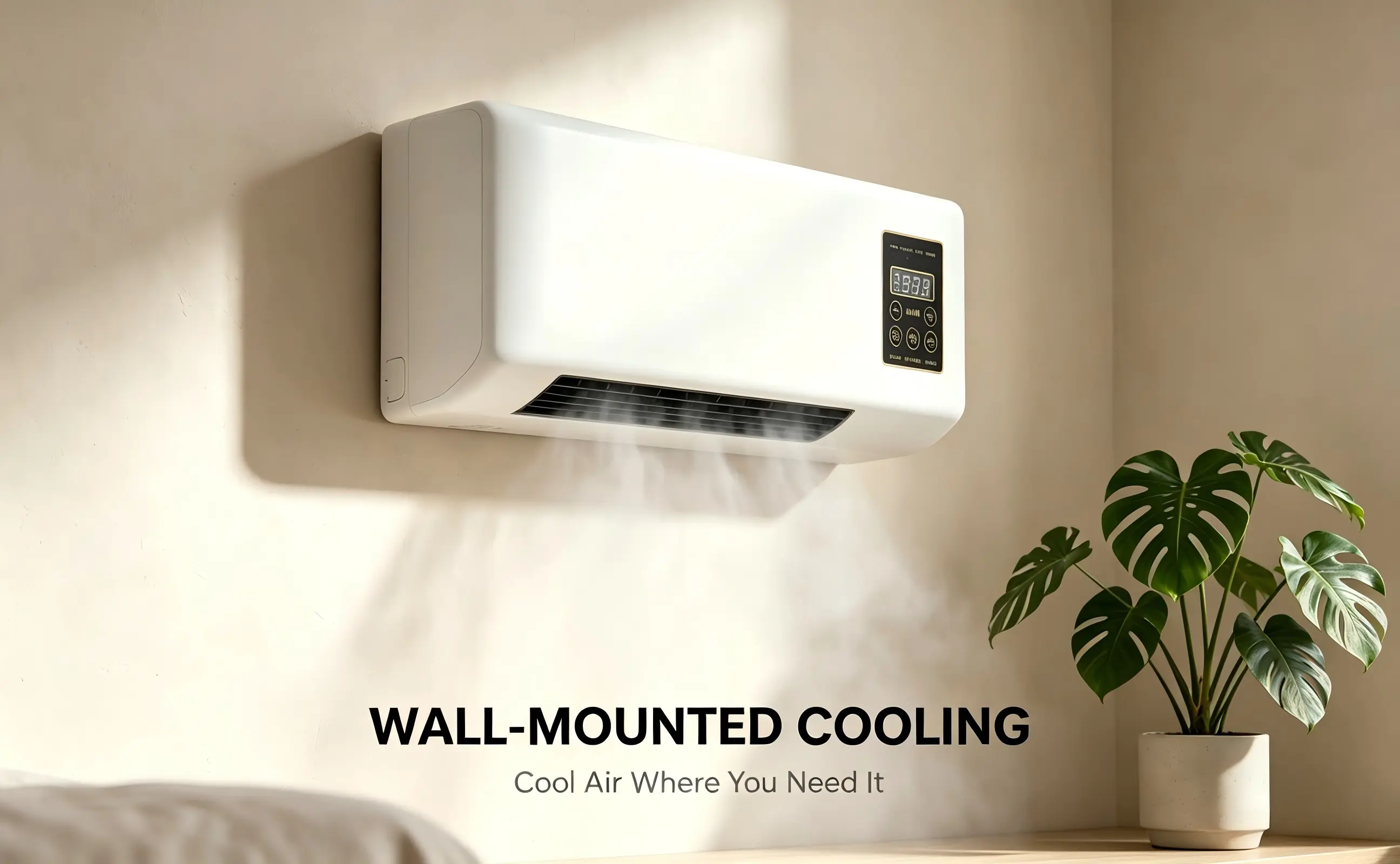 Produit Climatiseur Mural Portable - Ventilateur Mural Avec Té… — contenu détaillé 1